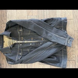 Buffalo Jean Jacket Large.  Dark.